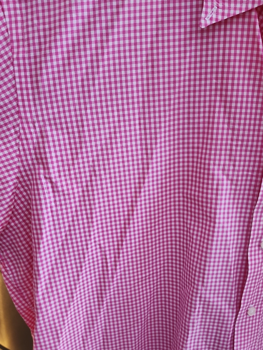 Ralph Lauren Pink Gingham Short-Sleeve Button-Down Shirt XL - Picture 11 of 11